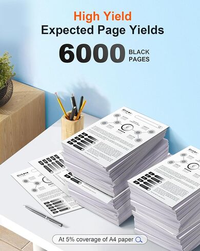 TN920XL TN920 Toner Cartridge with HL-L6210DW HL-5915DW Compatible for Brother TN920 TN920XL TN 920XL TN-920 XL TN920XXL TN920UXXL High Yield with Chip for HL-L6210DWT HL-L5210DN HL-L5210DWT, 2 Black in Kuwait