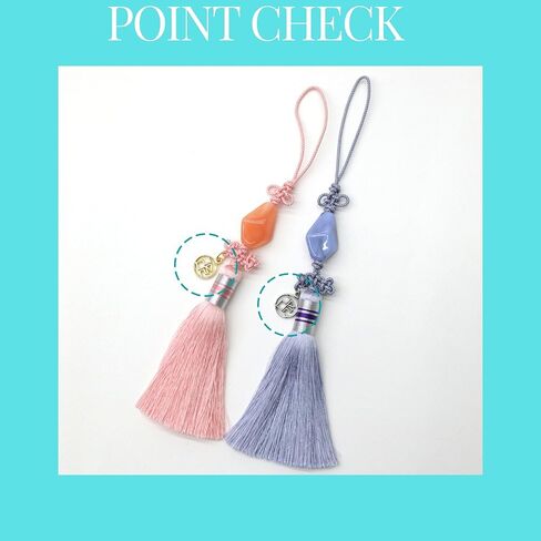 Korean Traditional Norigae Tassel Charm – Handcrafted Hanbok Pendant, Bag Charm & Keychain Accessory Gift, 6 Colors in Saudi Arabia