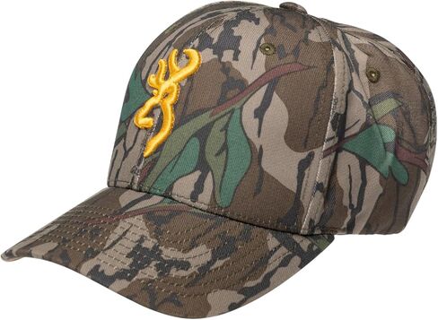 قبعة Browning Rimfire، شعار Buckmark ثلاثي الأبعاد، نمط Mossy Oak Greenleaf in Saudi Arabia