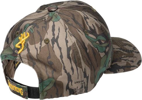 قبعة Browning Rimfire، شعار Buckmark ثلاثي الأبعاد، نمط Mossy Oak Greenleaf in Saudi Arabia