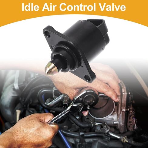 صمام التحكم في الهواء الخامل للسيارة لسيارة جيب شيروكي 1986-1990، لسيارة جيب رانجلر 1987-1988 استبدال صمام التحكم في الهواء الخامل رقم 17119295 IACV in Kuwait