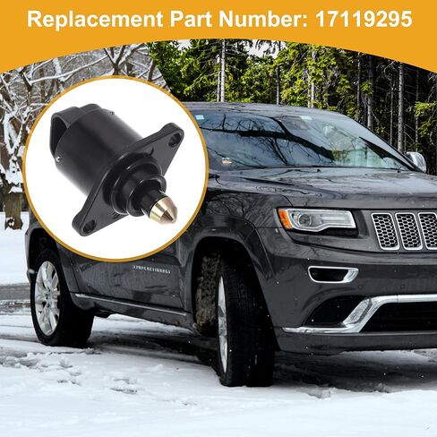 صمام التحكم في الهواء الخامل للسيارة لسيارة جيب شيروكي 1986-1990، لسيارة جيب رانجلر 1987-1988 استبدال صمام التحكم في الهواء الخامل رقم 17119295 IACV in Kuwait