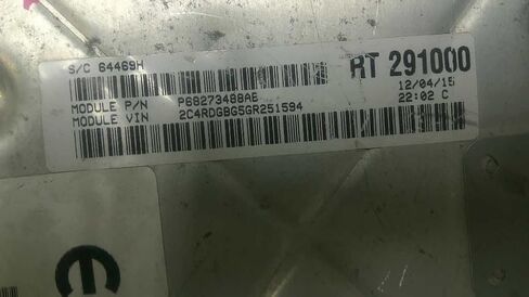 Engine ECM Control Module Fits 16-20 Compatible with Dodge Caravan 68243295AA 68273488AE in Saudi Arabia