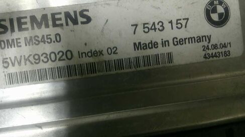 Engine ECM Electronic Control Module Fits 04-05 Compatible with BMW X3 7 543 157 7543157 in Saudi Arabia