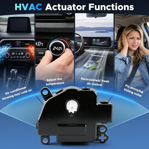 HVAC Blend Door Actuator Compatible with Ford F-150 2010-2014, Expedition 2007-2017, Escape 2008-2012, for Lincoln Navigator 2006-17, for Mazda Tribute Mercury Mariner 08-2011 Main Mode 8L8Z19E616C in Kuwait