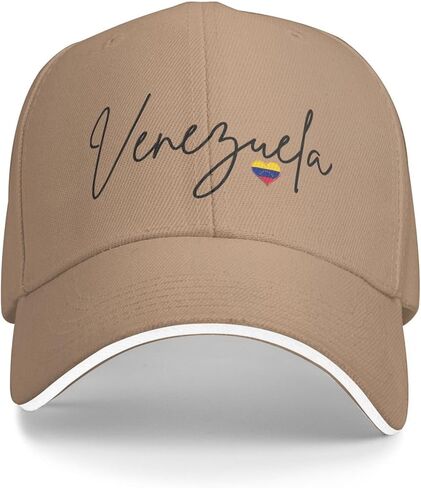 Venezuela Libre Baseball Cap Unisex Breathable Casquette Caps Natural in Saudi Arabia