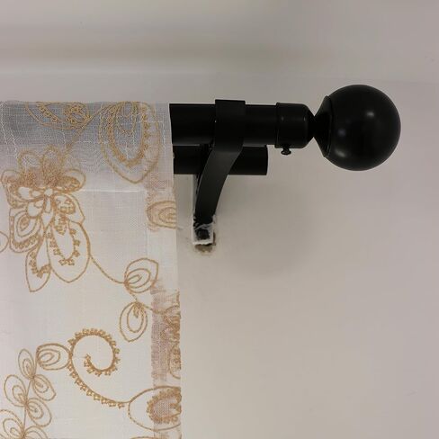 مجموعة SLOW SOUL مكونة من لوحتين من ستائر الزهور الشفافة المصنوعة من الكتان الصناعي والزهور شبه الشفافة المطرزة لغرفة النوم وغرفة المعيشة وجيب القضيب 52 عرضًا × 72 طولًا بوصة in Kuwait