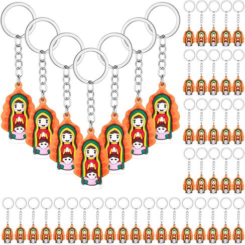 50 جهاز كمبيوتر شخصى صغير يسوع تمثال المفاتيح الدينية يسوع دمية Keyrings السائبة المسيحية تمثال الهدايا المهد أول لوازم التواصل لمدرسة الأحد الكلاسيكية حلقات المفاتيح المسيحية للنساء الرجال in Kuwait