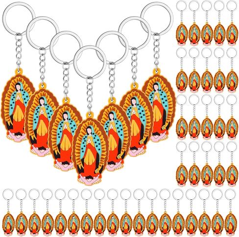50 جهاز كمبيوتر شخصى صغير يسوع تمثال المفاتيح الدينية يسوع دمية Keyrings السائبة المسيحية تمثال الهدايا المهد أول لوازم التواصل لمدرسة الأحد الكلاسيكية حلقات المفاتيح المسيحية للنساء الرجال in Kuwait