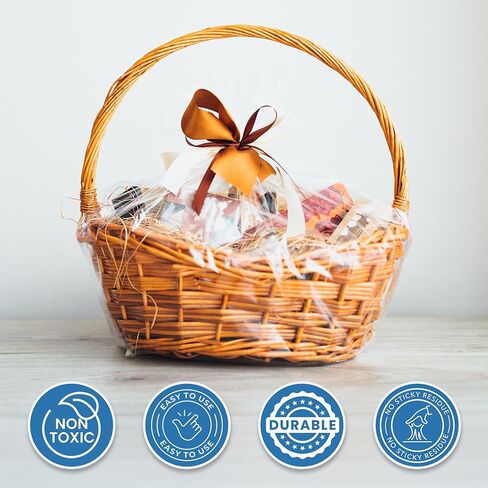 Plastic Shrink Wrap Bags for Soaps Shoes Gift Baskets – Clear Heat Shrink Wrap Bags for Bath Bombs CD Books Candles Heat Shrink Packaging by Mandala Crafts 500 PCs 6 X 6 Inches in Kuwait