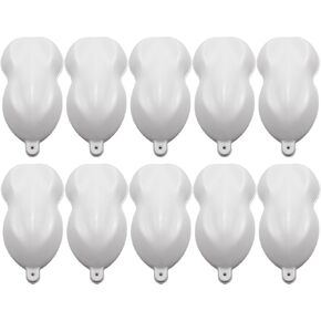 LAUCO Car Painting Additives Speed Shapes Display, Plastic Car Model for Window Tint, Painting, Wrapping, Sample Exhibition Display, Hydrodipping (10, White) in Kuwait