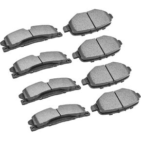 Front Rear Brake Pads for 2013-2019 Ford Explorer/Flex/Taurus/Police Interceptor Sedan, for 13-18 Police Interceptor Utlity, for 14-18 SpecialService Police Sedan, for 2013-2016 Lincoln MKS/MKT in Kuwait