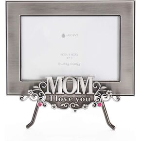 حامل إطار الصورة I Love You Mother من LASODY، حامل عرض الحامل، هدية عيد الأم in Kuwait