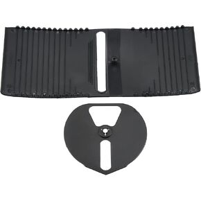 غطاء منزلق لوحدة التحكم المركزية Motoforti، غطاء مقبض ناقل الحركة، لسيارة Lexus IS250 IS350 2005، بلاستيك، 35975-53020، أسود، مجموعة واحدة in Kuwait