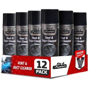 فيكس آند فيوجن منظف فتحات مكيف الهواء ومجاري الهواء | بخاخ رغوي لمكيف هواء السيارة | ينعش وينظف الغبار المتراكم | تركيبة سريعة لا تحتاج للشطف | تجديد وتفصيل أنظمة التدفئة والتهوية وتكييف الهواء للسيارات in Kuwait