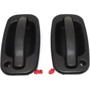 2 Pcs Front Outside Door Handles 15034985 15034986 19356468 19356471 Compatible with Chevrolet Silverado 1996-2007 Compatible with Cadillac Escalade 2002-2006 in Kuwait