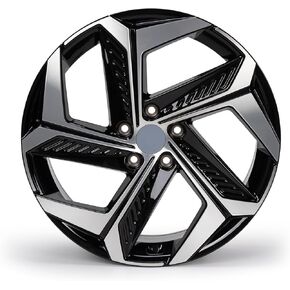 19"× 7.5" Replacement Wheel Rim Compatible with Hyundai Tucson 2022-2024, PCD 5×114.3mm, Offset 51mm, CB 67.1mm, Front or Rear Direct Replacement Black Rim in Saudi Arabia