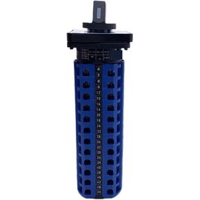 1PCS LW26-20/12 Cam Switch 1-12 Positions Universal Rotary Switches 12-gear 12-wire Twelve Poles Dual Power Motor Signal Control in Kuwait