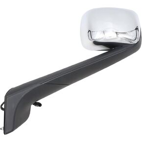 aostirmotor Pair Chrome Hood Mirrors Fit for New Freightliner Cascadia 2018-2021, Hood Mirrors Assembly with Heater Driver & Passenger Side in Kuwait