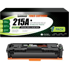 215A W2310A Black High-Yield Pages Toner Cartridges (1-Pack) Compatible for hp 215A W2310A Work with Color LaserJ Pro MFP M183fw M182n; LaserJ Pro M155 M155a Printers|W2310A in Kuwait