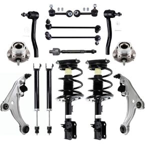 Struts Shock suspension kit for 2009 2010 2011 2012 2013 2014 for Nissan Maxima Rear shock basorber Front Complete Strut Spring Assembly Kit 16 Pcs in Kuwait