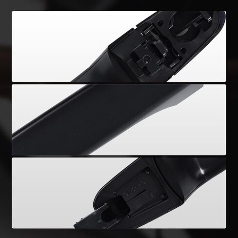 A-Premium Upgraded Metal Exterior Door Handle Compatible with Chevrolet Colorado 2015-2022 Crew Cab, Primed Black, Rear Driver or Passenger Side in Saudi Arabia