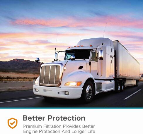 FOCUSFILTER L9684F, FS19684E OEM Grade Fuel Filter, Compatible with Kenworth Cummins ISX15 Detroit Diesel, Replaces 1822638C91, 1842638C92, 1842638C91, 1841393C1, CS9970, PF7779, 86719, 33719, P550657 in Kuwait