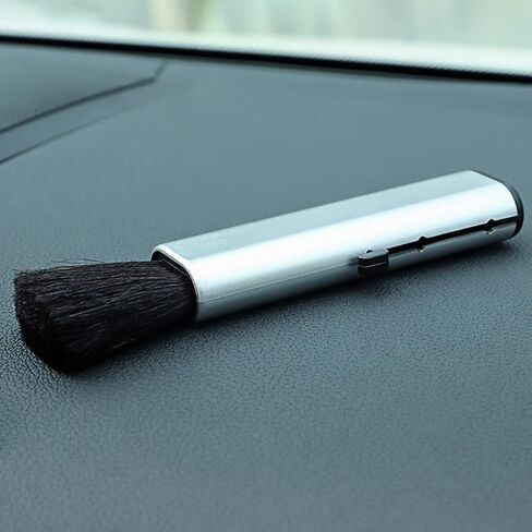 Mini Duster for Car Air Vent, Automobile Air Conditioner Cleaner and Brush, Dust Collector Cleaning Tools for Keyboard in Kuwait