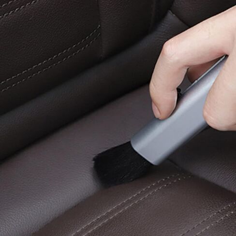 Mini Duster for Car Air Vent, Automobile Air Conditioner Cleaner and Brush, Dust Collector Cleaning Tools for Keyboard in Kuwait