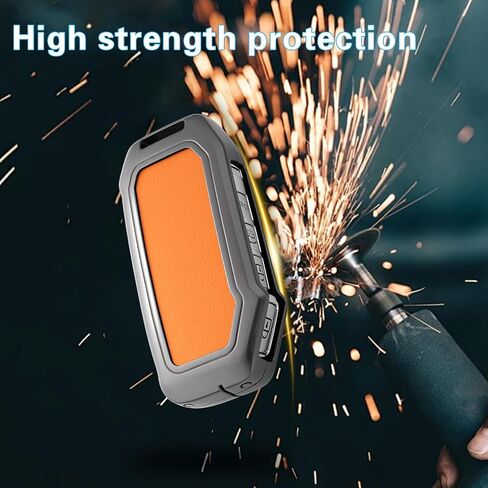Key Fob Cover with Heavy-duty Keychain for Kia K5 Forte NIRO Sportage Soul Seltos Sorento Telluride (Orange) in Saudi Arabia
