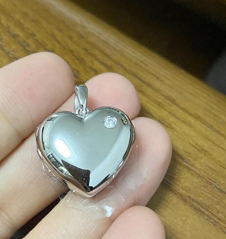 YOUFENG Sterling Silver Love Heart Locket Necklace That Holds Pictures Engraved I Love You to the Moon and Back Photo Lockets in Kuwait