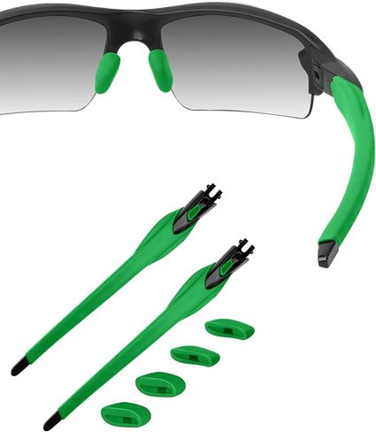 Black Replacement Temple Arms Legs for Oakley Flak 2.0 OO9295 OO9271/Flak 2.0 XL OO9188 Sunglasses in Saudi Arabia