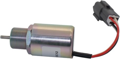 12V Fuel ShutOff Solenoid Valve 30A87-20402 30A8720402 30A8720404 For Mitsubishi Engine L3E2-63ESA L3E-31NSA L3E-61KL L3E-63ESA L3E-W262KL S3L2-61ES S3L2-61WH S3L2-64ES in Saudi Arabia