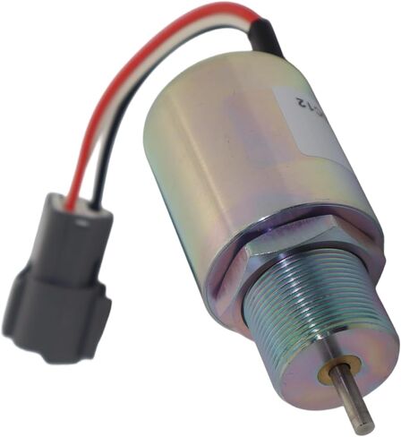 12V صمام الملف اللولبي لمنع تسرب الوقود 30A87-20402 30A87-00040 5527658961 لمحرك ميتسوبيشي S4L S3L L3E S3L2 in Saudi Arabia