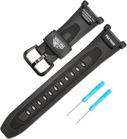 بديل سوار الساعة من الراتنج لملحقات Casio Protrek PRG-240 PRG-40 PAG-40 Wirstband للرجال والنساء in Kuwait