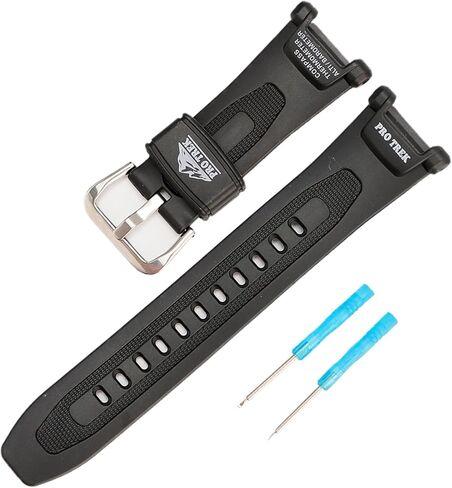 Resin Watch Band Replacement for Casio Protrek PRG-240 PRG-40 PAG-40 Wirstband accessories for Men and Women in Kuwait