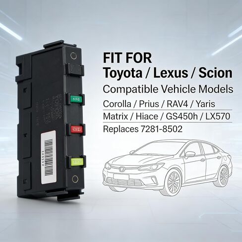 مرحل التكامل مناسب لسيارة Toyota Prius Corolla RAV4 Scion Yaris Matrix Hiace GS450H LX570، استبدال مرحل المصفوفة 7281-8502 82641-47020 in Kuwait