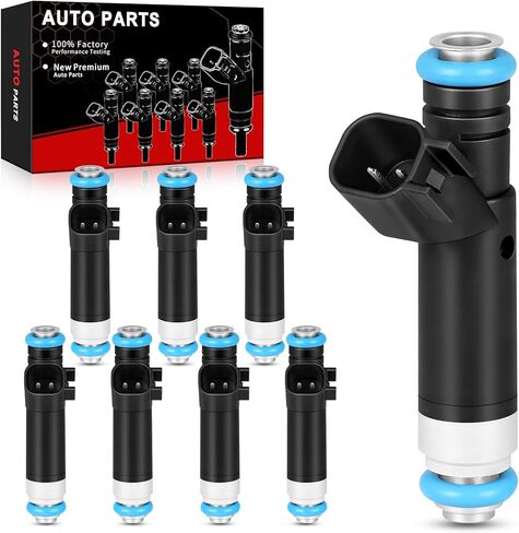 Fuel Injectors for 4.6L V8 Fits for:-Ford F150 2005-2008 E150 2004-2008 Explorer 2004-2005 E250 2005-2008 E150 Club Wagon 2004-2005, for:-Mercury Mountaineer 2004-2005, OE# FJ867 (8 pcs) in Kuwait