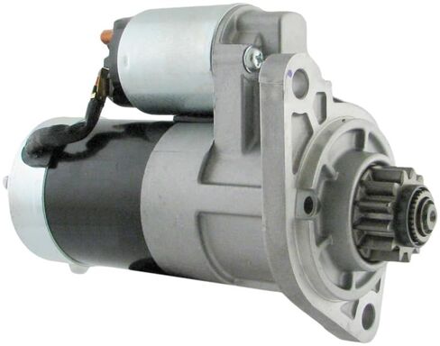 RAREELECTRICAL 12V Starter Motor Compatible with 2004-2015 Caterpillar 303Cr 304Cr Mini Excavator S3l2 S4l2 Diesel Clockwise 199-2334 M1t68281 31B66-00100 in Saudi Arabia