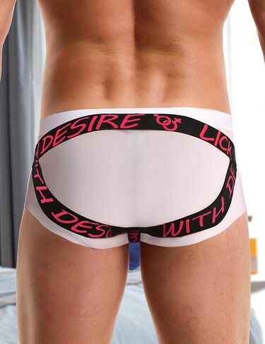 ohyeahlady Jock Strap for Men Low Rise Briefs Thong Underwear Breathable Athletic Supporters for Men Printed in Saudi Arabia