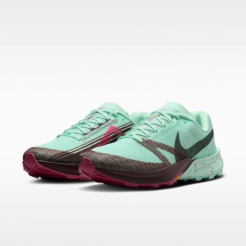 Nike Kiger 10 Trail Running Shoes (Mint Foam/Burgundy Crush/Sweet Beet/Seaweed) in Saudi Arabia