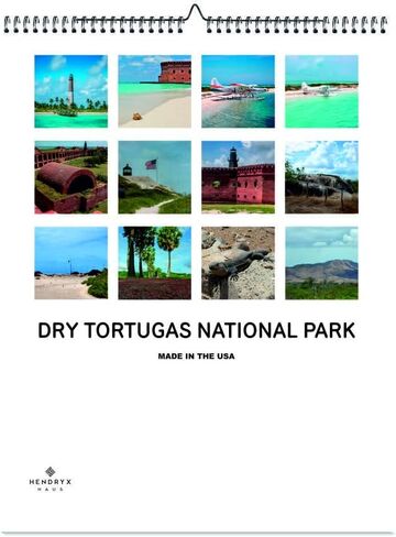 Dry Tortugas National Park 2026 Wall Calendar – Stunning Photography – 12-Month Nature Scenery – National Park Series – 8.5x11 Wire-O Hanging Planner in Saudi Arabia