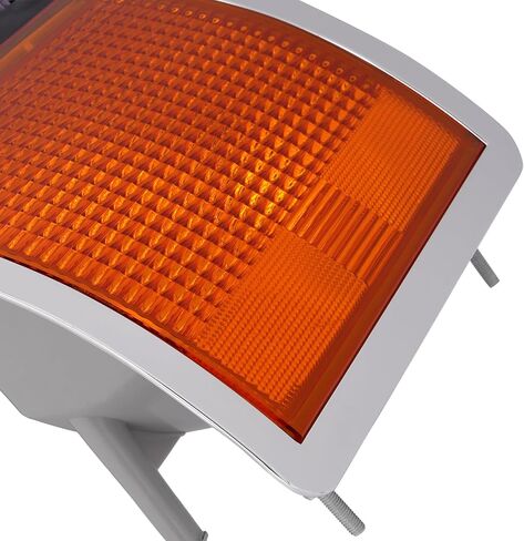 2 Pack Headlight Set Compatible with 1990-2006 Mack CH600 CH612 CH613 CL600 CL700 Clear Amber Lens, Includes Bulbs & Bezels Replace for 8885501, 25163253, 25154252, MK2503100 in Kuwait