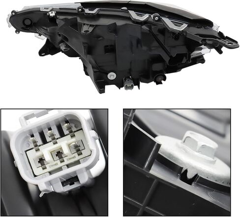 munirater 1 Pair Headlights Replacement for Rav 4 LE XLE 2019 2020 2021 2022 Headlamp Assembly Driver and Passenger Side 811100R140 | 811500R140 in Kuwait