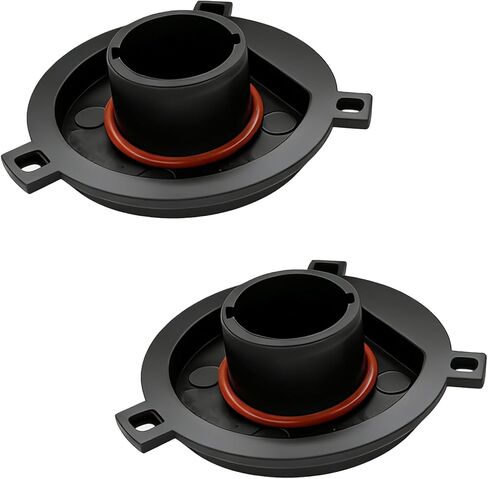 2PCS H4 LED Light Adapter Base Headlight Bulb Sockets Retainers Holder, LED Headlight Adapter H4 Light Bulb Bracket Holder, Nylon Blade Fixed Mount Bulbs Sockets Universal Car Accessory(Black) in Kuwait