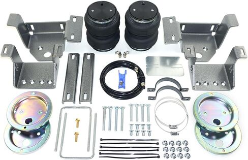 Pacbrake HP10585 ALPHA HD Air Spring Suspension Kit fits 2020-2026 Silverado/Sierra 2500HD/3500HD excluding Cab & Chassis Models | Easy Installation | Corrosion Resistant Roll Plates in Saudi Arabia