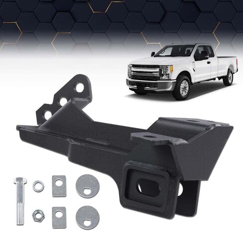 PIT66 Track Bar Drop Bracket Compatible with 2011-2021 Ford F250 F350 4WD 2-3.5" Lift Kit w/screw in Saudi Arabia
