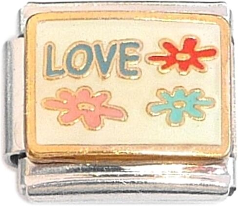 NewCharms Love Cute Flowers Italian Charm in Kuwait