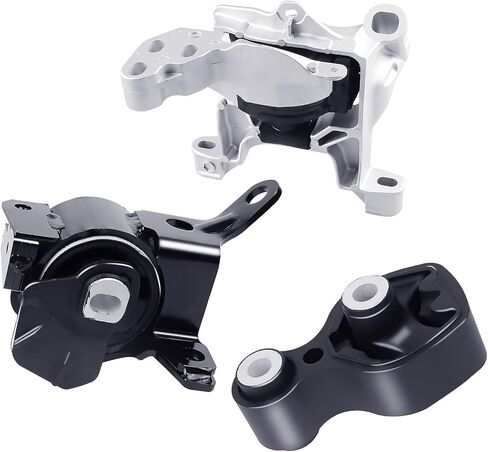 3PCS Engine Motor Mount Set Compatible with 2014-2018 Mazda 3 / CX-5 2.0L, Automatic Transmission, Replaces A4433 A4438 A4439 in Kuwait