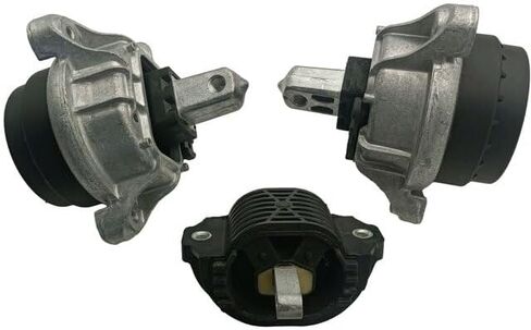 Engine Mount and Transmission Mount Kit - 3 Piece - Compatible with 2012-2016 BMW 528i RWD 2.0L 4-Cylinder in Saudi Arabia